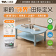 三青水性木器漆家具翻新漆刷門(mén)窗衣柜木用改色油漆環(huán)保涂料 淺蘭色1KG