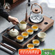 尚言坊功夫茶具整套帶茶盤帶煮茶燒水一體式茶臺(tái)茶杯高檔泡茶器全套裝