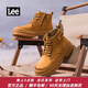 Lee女鞋靴子夏季新款情侶款馬丁靴戶外工裝鞋機(jī)車風(fēng)防滑休閑大黃靴女 土黃L241UE707【情侶款-女款】 37