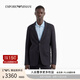 EMPORIO ARMANI/阿瑪尼官方旗艦男士華夫格單排扣都市休閑西裝外套 UB118-海軍藍色 48 (M) (推薦：135-150斤)