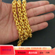 展緣足金999黃金包銀項(xiàng)鏈男粗龍頭龍骨霸氣大金鏈子首飾 約60克龍頭項(xiàng)鏈