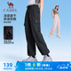 駱駝（CAMEL）冰感防曬休閑工裝褲子男女同款速干運(yùn)動(dòng) J35BA6L6052 幻影黑 XL