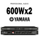 雅馬哈（YAMAHA）數字純后級功放機專(zhuān)業(yè)二通道家庭戶(hù)外舞臺演出大功率放大器 R2-600【600W*2通道】