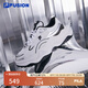 FILA FUSION斐樂官方硬糖2代女鞋老爹鞋秋季運(yùn)動(dòng)鞋厚底鞋 雨霧灰/銀灰色-NS 38