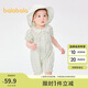 巴拉巴拉寶寶包屁衣女童爬服夏裝精致清新萌200224120009