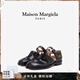 Maison Margiela馬吉拉Tabi分趾牛皮瑪麗珍鞋單鞋女 T8013黑色 35