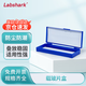 LABSHARK 實驗室用顯微鏡載玻片盒病理切片盒標本存放盒晾片板染色缸/架 【載玻片盒】50片裝藍色 1個