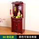 家用中式佛龕柜供桌一體實(shí)木佛臺(tái)佛柜菩薩財(cái)神爺供奉臺(tái)香案神臺(tái) 精品榆木蓮花款【80*60*200】
