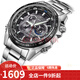 預(yù)售  卡西歐(CASIO)手表多功能太陽能男表 EQS-500DB-1A1