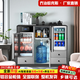 喬治歐克斯茶吧機家用高端客廳用2025新款鋁合金茶吧機一體柜飲水機消毒冷藏家用餐邊柜冷熱恒溫語音下置智能 【灰色三柜】鋁合金-語音儲物/消毒冷藏 冷熱型
