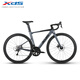 喜德盛（xds）公路自行車成人學(xué)生男女騎行變速RC618/RC618PRO 25款黑深灰 700*510(身高175-185cm)