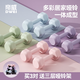 帝威啞鈴女士家用包膠小啞鈴健身器材兒童初學(xué)者瑜伽塑形男士鍛煉臂肌 【夢(mèng)幻紫】3kg*2 塑形有氧