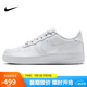 耐克NIKE板鞋女子大童空軍一號(hào) AIR FORCE 1運(yùn)動(dòng)鞋 DH2920-111白37.5