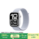 Apple/蘋(píng)果 Watch Series 10 智能手表GPS+蜂窩款46毫米銀色鋁金屬表殼青云色回環(huán)式運(yùn)動(dòng)表帶MWYH3CH/B