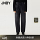 江南布衣（JNBY）春秋季女裝牛仔褲棉質(zhì)經(jīng)典百搭水洗錐形鉛筆褲通勤 998/牛仔深灰 M