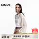 ONLY2025春季新款蝙蝠袖舒適寬松短款開衫針織衫女|12513A007 A44銀樺灰色 M