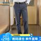 十如仕商務(wù)休閑褲門店同款【暖燚絨防潑水】加厚保暖秋冬直筒褲彈力SP04 深灰色 31
