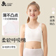 久歲伴兒童內衣發(fā)育期一/二階段8-15歲發(fā)育期女童中長(cháng)背心少女遮點(diǎn)文胸 【一階8-10歲】米白/呼吸棉 1件 90782 150 /A75
