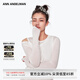 ANN ANDELMAN【明星同款】官方直營薄長袖t恤女25新款獨特上衣春 白色 S