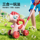 歐塞奇兒童手推車泡泡機(jī)全自動(dòng)吹泡泡寶寶幼兒學(xué)步玩具小馬莉莉-手推款