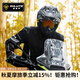 SULAITE摩托車夏季騎行服仿賽機(jī)車服騎士服越野賽車防摔男女四季騎行裝備 【曜夜黑套裝】防寒保暖/可拆內(nèi)襯 XL