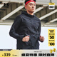安德瑪（UNDERARMOUR）春夏Storm男子連帽跑步運動外套1376795 黑色001 L