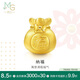 周生生黃金轉運珠福袋足金情侶手串不含紅繩手鏈89197C定價
