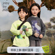 jnby by JNBY[趣味印花]江南布衣童裝春裝圓領(lǐng)寬松衛(wèi)衣男女童兒童1N2414370 046鑄鐵灰 120 cm
