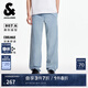 杰克·瓊斯（JACK&JONES）男裝自在牛仔褲涼感舒適親膚彈力百搭潮流時(shí)尚純色褲子225232042 C40淺牛仔藍(lán) 29 170 W29/L30