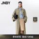 JNBY【商場(chǎng)同款】24冬新品風(fēng)衣寬松翻領(lǐng)長(cháng)袖5P2910180 212/淺灰卡其 XS