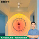 歐贏（ouying） led氛圍射燈明裝客廳洗墻可調(diào)角度家用玄關(guān)照畫嵌入式日不落 明裝式【日不落夕陽(yáng)燈】7W白殼