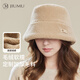 玖慕（JIUMU）帽子女秋冬季保暖漁夫帽盆帽女士冬帽水桶帽冬天女生防風(fēng)防寒帽
