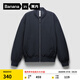 蕉內(nèi)（Bananain）非常服男女同款春秋季休閑運(yùn)動(dòng)棒球服夾克防風(fēng)防水梭織外套 【男女同款】巖石藍(lán) L