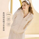 華歌爾厚款奧麗絨秋冬可外穿連帽家居服套裝女WD7513