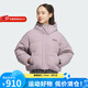 Adidas 阿迪達斯  三葉草 女子戶外運動保暖羽絨服 JD3787 S