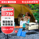 英得爾車載冰箱15L 低噪音(<35dB)車家兩用 12V 24V 220V-S15 車家兩用 S15灰+家用適配器 15升