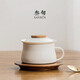 三旬知遠(yuǎn)茶咖一體杯茶水分離泡茶杯辦公室喝茶輕奢高檔陶瓷咖啡杯子