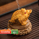 PAKCHOICE茶寵變色金蟾創(chuàng)意擺件可養(yǎng)招財(cái)旋轉(zhuǎn)解壓茶桌茶臺(tái)茶盤(pán)功夫茶具擺件