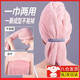 新款干發(fā)帽女超強吸水速干加大加長(cháng)包頭巾長(cháng)發(fā)浴帽洗頭擦頭巾 【粉色60*100cm】一巾兩用干發(fā)帽