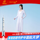 茉尋昆凌同款防曬衣長(zhǎng)款全身冰鈦原紗夏防紫外線戶冰絲外防曬服女紫色