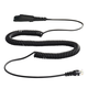 科特爾得龍(CALLTEL)話務(wù)耳機(jī)專用3.5mm雙插頭USB線RJ9水晶頭線QD線【定制款】 TG-UC3300V水晶頭QD線
