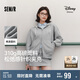 森馬（Semir）迪士尼外套女中長款連帽寬松針織衛(wèi)衣2025春休閑夾克109125108001