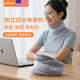 CERBONNY美國品牌醫(yī)用頸托頸椎牽引器護(hù)頸脖套防低頭前傾矯正器圍脖固定 灰-獨(dú)立分體承托+支撐高度自由組合+可拆洗
