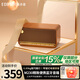漫步者（EDIFIER）M230 高品質(zhì)復(fù)古無線藍(lán)牙便攜音箱手機(jī)電腦迷你音響家用桌面大功率低音炮長續(xù)航 節(jié)日禮物 【復(fù)古配色】木紋棕