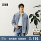 森馬（Semir）襯衫男純棉牛仔外套復(fù)古水洗2025春季上衣時(shí)尚百搭潮109125105103