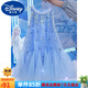 迪士尼（Disney）童裝愛莎公主裙女童裙子夏季薄款六一兒童表演服小女孩亮片魚尾裙 藍(lán)色艾莎 120 建議5~6歲（110-120cm）