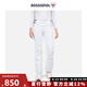 ROSSIGNOL24/25新品金雞女士滑雪褲PRIMALOFT保暖透氣防水雪褲雪服褲子 白色 M