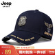 吉普（JEEP）帽子男士棒球帽四季時(shí)尚百搭鴨舌帽潮流防曬遮陽(yáng)帽子A0775