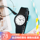 卡西歐（CASIO）男女手表 學(xué)生運動(dòng) 簡(jiǎn)約中性石英小黑表 潮流百搭小表盤(pán)  送禮 MW-59-7E