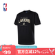 NBA官方布魯克林籃網(wǎng)/勇士/湖人球場(chǎng)生活系列男女運動(dòng)休閑短袖T恤 湖人-短袖T恤 XL